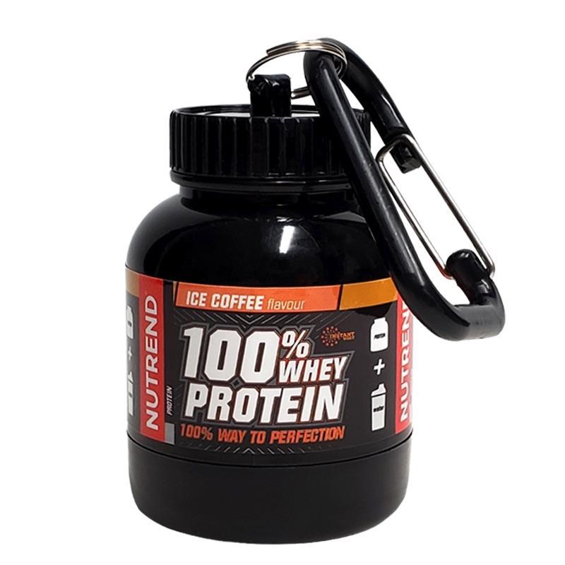 Whey Protein Isolate - Contenitore portatile per integratori di proteine
