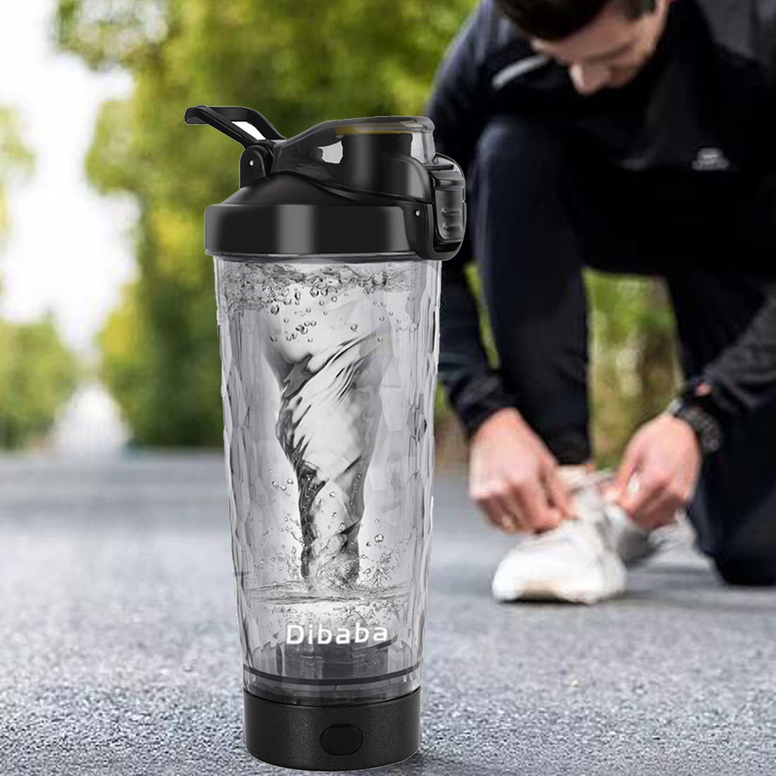 Whey Protein Isolate - 700ml Elettrico Polvere di Proteine Tazza