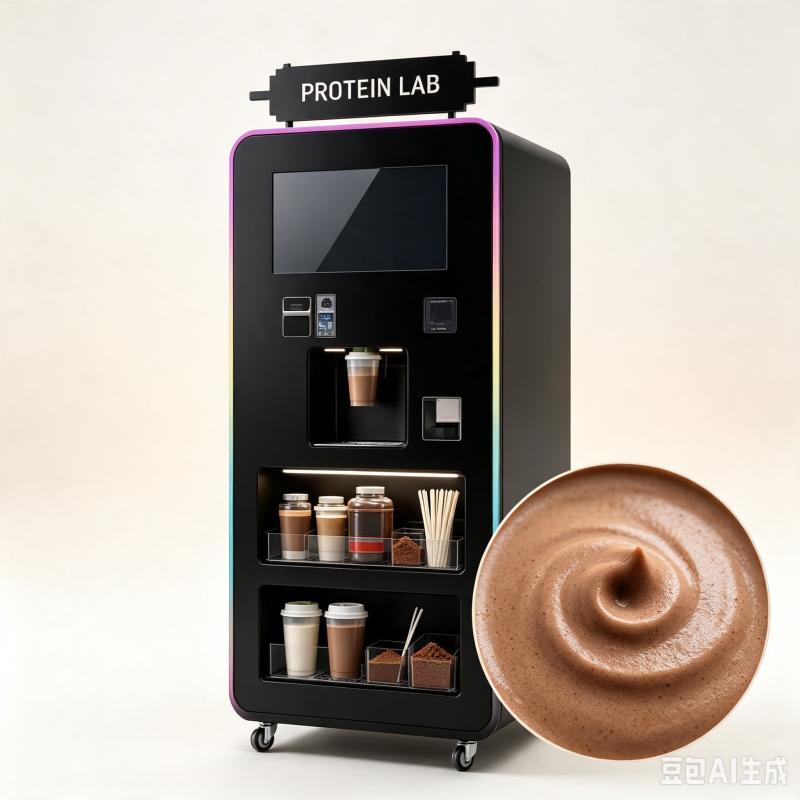 Nutrition Fitness Club - Distributore Automatico Personalizzato di Frullati Proteici,