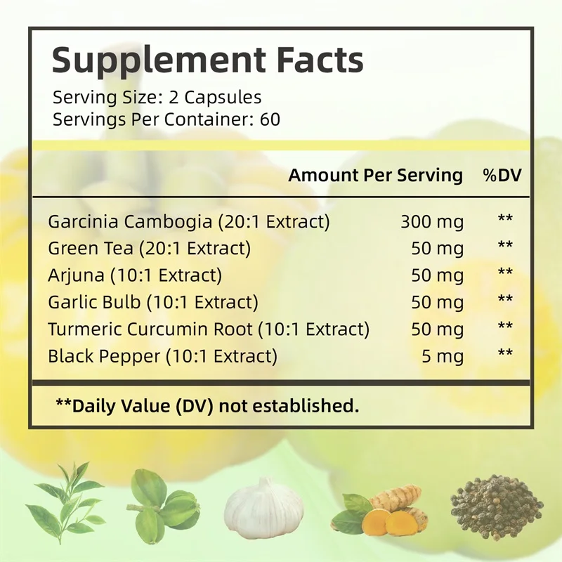 Capsule di Garcinia Cambogia:  - Garcinia Cambogia Extract recensione e prezzo