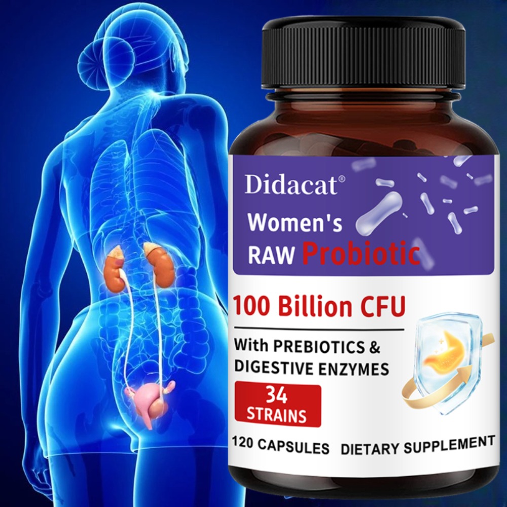 Probiotici Raw per Donne, 100  - Probiotics Women Health recensione e prezzo