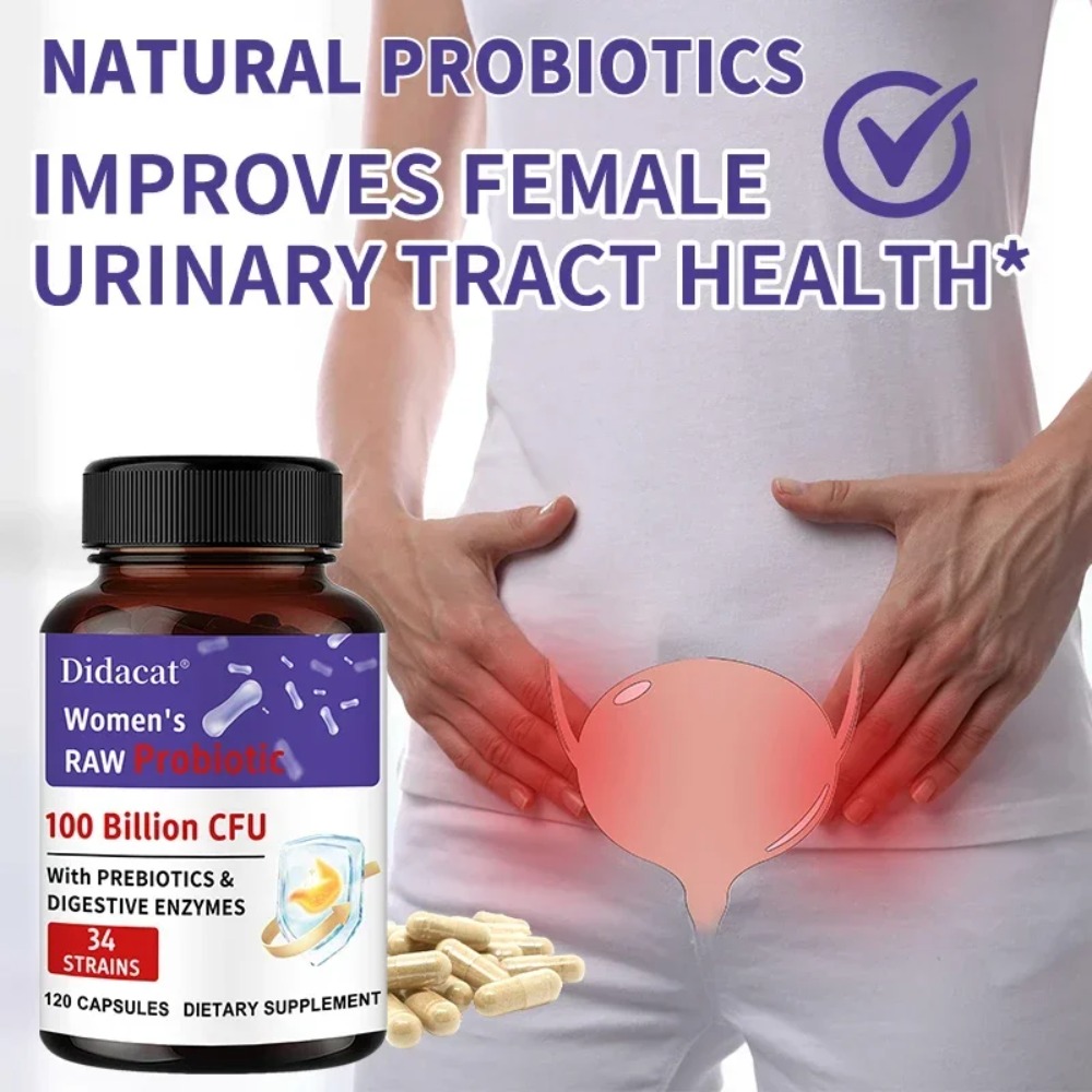 Probiotici Raw per Donne, 100  - Probiotics Women Health recensione e prezzo