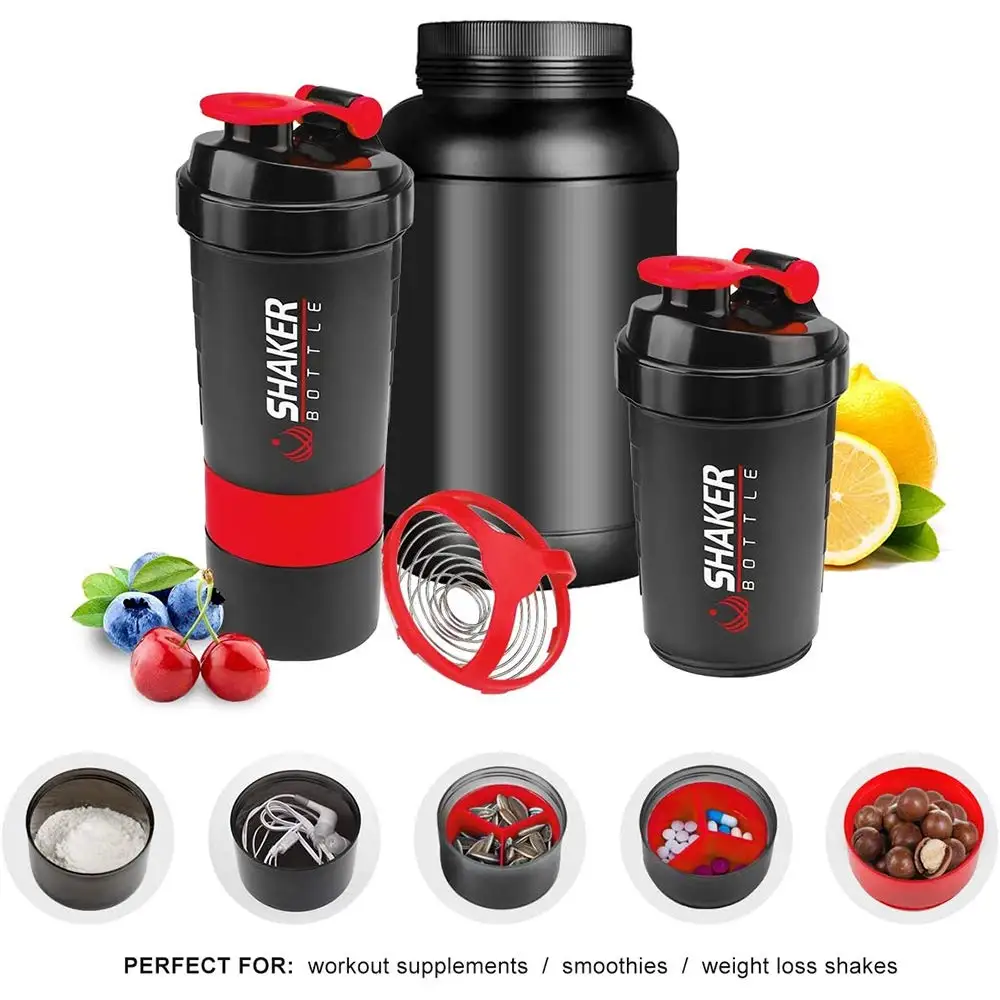 Shaker per polvere con bottigl - Whey Protein Isolate recensione e prezzo