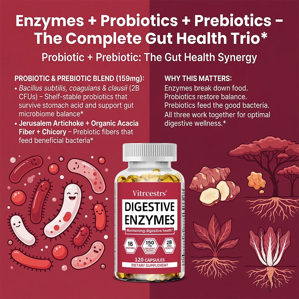 Capsule di Enzimi Digestivi –  - Probiotics Women Health recensione e prezzo